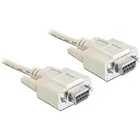 DeLOCK – RS-232 Cable Serial D-Sub 9 female to female 5 m null modem (84250)