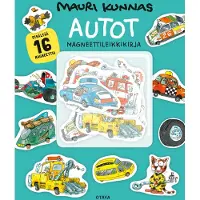 Autot magneettileikkikirja