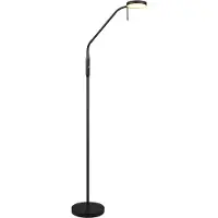 TRIO Leuchten Led lattiavalaisin Moreno, himmennettävä, Musta, Olohuone/ruokailutila, Metalli