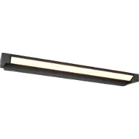 TRIO Fabrizio H2O LED seinävalaisin 80cm 2300+3000+4000K 15,5W IP44 musta