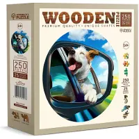 WoodenCity Puupalapeli, Iloinen Koira, 250, woodencity, HE 0305-L,
