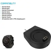 FIXED Langaton USB-C-laturi Garmin Watch