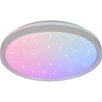 TRIO Solit LED kattovalaisin ø39cm mattavalkoinen starlight RGB 2700 – 6500K