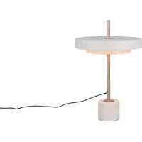 TRIO Keaton LED pöytävalaisin lämmin harmaa