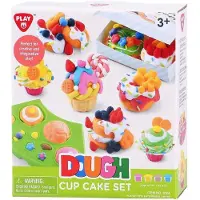 Playgo Cup-Cake Clay Set - 4 Clay Pots