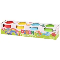 Playgo Clay Set 4 Colors - 4x56gram