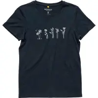 Devold classic flowers tee wmn
