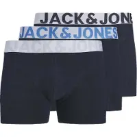 Jack & Jones Bokserishortsit 'JACCONOR' laivastonsininen / vaaleansininen