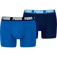 Puma Men Everyday Basic Boxers 2P - Blue - M