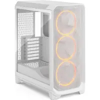 Fractal Design Meshify 3 - White RGB TG Clear Tint, ikkunallinen miditornikotelo, valkoinen