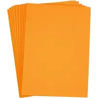 Creativ Company EVA Foam Sheets Oranssi A4 10pcs.