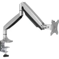 Logilink BP0042-monitorivarsi yhdelle näytölle 13-32", kaasujousella, 9 kg, hopea