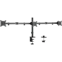 Logilink BP0173, Puristin, 7 kg, 43,2 cm (17"), 68,6 cm (27"), 100 x 100 mm, Musta
