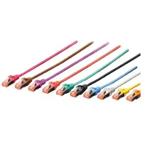Digitus CAT 6 S-FTP PATCH CORD, CU, LSZH AWG 27/7, LENGTH 0.5 M, GREY (DK-1644-005)