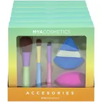 MYA Cosmetics Meikkisiveltimet Setti