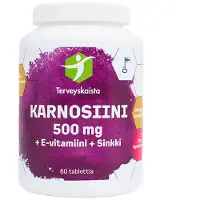Terveyskaista Karnosiini 500 mg 60 tabl