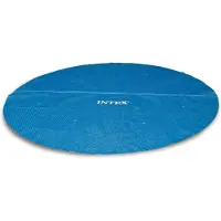 Intex Pyöreä, 488 cm halkaisijaltaan oleva ylivuotopöytä, kuplamuovipeite.