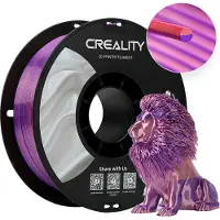 Creality CR-Silk PLA Filament Rosa/Lila, 3D-Filament (1 kg, 1,75 mm, auf Rolle) (3301120013)