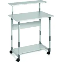 Durable SYSTEM Computer Trolley 80 VH grau5 silber (371810)
