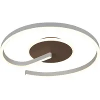 TRIO Calle LED kattovalaisin ø50cm kahvi 2300+3000+4000K