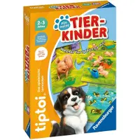 Ravensburger tiptoi Educational puzzle My animals and their babies on the farm for children from 2 years old 18 pieces 9 pairs (00108)