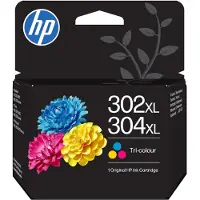 Hp Ink – /InkHP 302XL/304XL Tri-clr Original In (B7RT8AE)