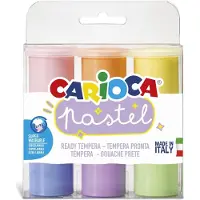 Carioca PASTEL Tempera 25ml 6 pcs.