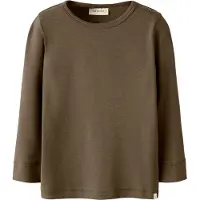 Lil´ Atelier Nmngayo Ls Slim Top Lil Noos - Brown - 116