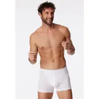 Schiesser Black Shorts - 95/5 - White - L