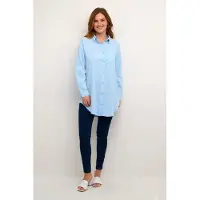 Kaffe Kanaya Shirt Tunic - Blue - 34