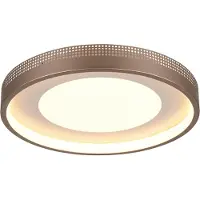 TRIO Lighting Led Solea, Ruskea/ruoste, Olohuone/ruokailutila, Synteettinen materiaali, Moderni