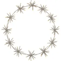 Star Trading Flower Ring 50cm valokoriste
