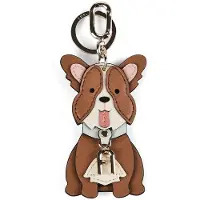 Furla for woman. WR00898-BX3175 Allegra brown Corgi keychain (OSFA), Casual, Synthetic