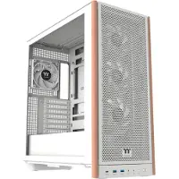Thermaltake S370 WS Snow, Midi Tower, PC, Valkoinen, ATX, EATX, mikro ATX, Mini-ITX, SPCC, Karkaistu lasi, Pelaaminen (CA-11J-00M6WN-00)