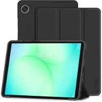 Tech-Protect Samsung Galaxy Tab A9+/A11+ SmartCase Tri-Fold Folio kotelo - Musta