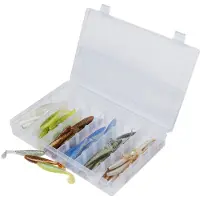 Abu Garcia Paddletail Softbait Box 60pcs. (Length: 8cm)