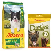 Josera 12,5kg Adult karitsa & riisi koiran kuivaruoka