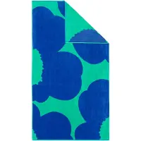 Marimekko Unikko Pyyhe 100x180 Cm - Pyyhkeet & Kylpypyyhkeet Puuvilla Teal Blue - 075430-750