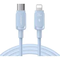 JOYROOM Multi-Color Series A14 USB-C / Lightning -kaapeli 20W 1,2 m - niebieski