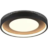 TRIO Solea LED kattovalaisin ø40cm 40 cm mattamusta 3000K