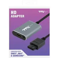 TTX Tech TTX HD Adapter for SNES N64 and GameCube - Wired Lisävarusteet pelikonsoleille - Nintendo 64