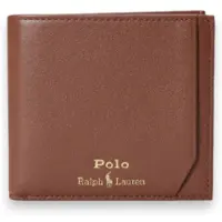 Ralph Lauren for man. 405963229002 Brown Soft Leather Wallet Wallet (OSFA), Casual, Classic