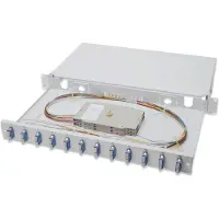 Digitus FO SPLICE BOX, 1U, EQUIPPED, 12X SC DX, OS2 (DN-96321/9)