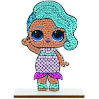 Craft Buddy L.O.L. SURPRISE Timanttimaalaussetti Splash Queen -hahmo