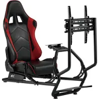 NanoRS Stand with seat for racing steering wheel