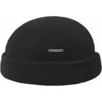 Stetson Docker Wool/Cashmere Black Pipot XL