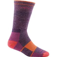 Darn Tough Women's Hiker Boot Sock Full Cushion Plum Heather Retkeilysukat S