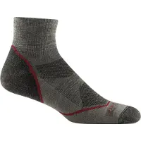 Darn Tough Men's Light Hiker 1/4 Lightweight Hiking Sock Taupe S