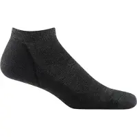 Darn Tough Men's Light Hiker No Show Lightweight with Cushion Black XL (46-49.5)