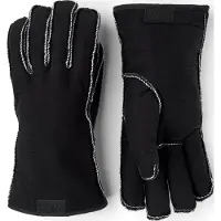 Hestra Gauntlet Fleece Liner 5-Finger Black Ulkoiluhanskat 7